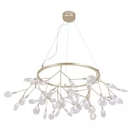 EVITA SP45 D GOLD/TRANSPARENT Люстра подвесная Crystal Lux EVITA