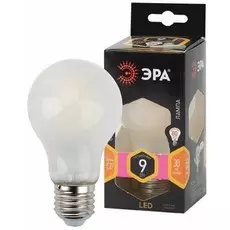 F-LED A60-9W-827-E27 frost Лампа светодиодная, груша, 9Вт, 2700К, Е27 Эра Б0035033