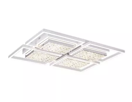 FA119/4 WH Потолочная светодиодная люстра с пультом (радио 2.4) Ambrella light Ice