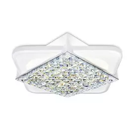 Потолочная светодиодная люстра с ПДУ Ambrella light Modern Acrylic FA124