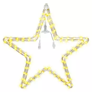 Фигура светодиодная Звезда Vegas 96 теплых LED, диаметр 0,56м, IP44 55039
