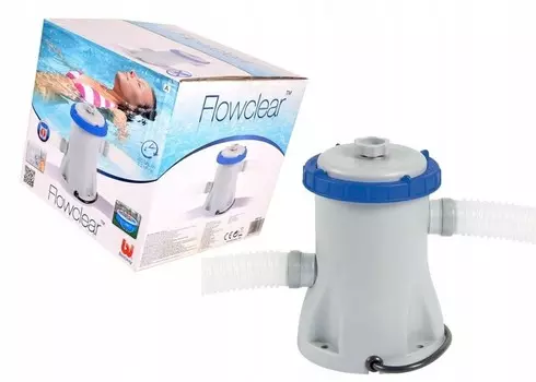 Фильтр насос 1249 л/час Bestway (220-240В, 16 Вт) 58381 (28271222)
