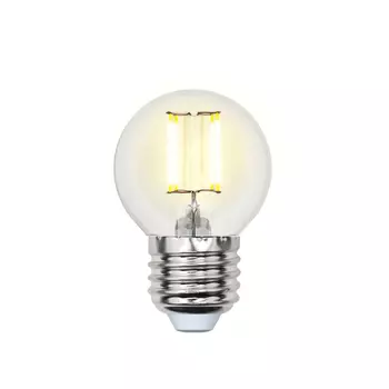 Филаментная лампа E27 7,5W 3000K (теплый) Air Uniel LED-G45-7.5W-WW-E27-CL GLA01TR (UL-00003252)