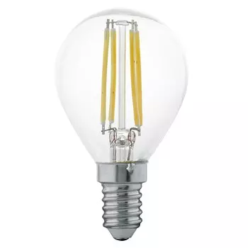 Филаментная лампа E14 4W 2700K (теплый) P45 Eglo 11499