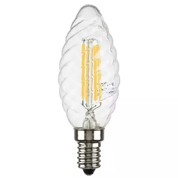 Филаментная светодиодная лампа E14 6W 3000K (теплый) C35 LED Lightstar (933702)