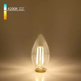 Филаментная светодиодная лампа E14 7W 4200K (белый) С35 Elektrostandard BLE1412 (a049116)