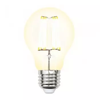 Филаментная светодиодная лампа E27 10W 3000K (теплый) Sky Uniel LED-A60-10W-WW-E27-CL PLS02WH (UL-00002625)