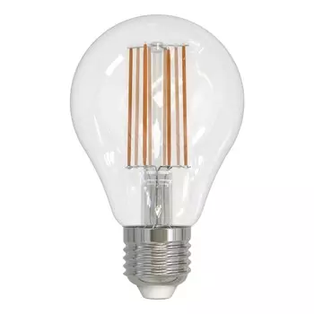 Филаментная светодиодная лампа E27 15W 3000K (теплый) Sky Uniel LED-A70-15W-3000K-E27-CL PLS02WH (UL-00004868)