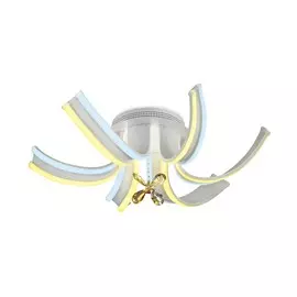 FL146/6 WH Потолочная светодиодная люстра с пультом (радио 2.4) Ambrella light Double