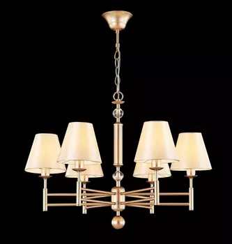 FLAVIO SP6 GOLD Люстра подвесная Crystal Lux FLAVIO