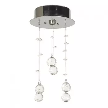 Flusso H 1.4.15.615 N Каскадный светильник хрустальный Arti Lampadari Flusso