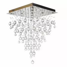 Flusso H 1.4.50.515 G Каскадная люстра хрустальная Arti Lampadari Flusso