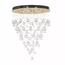 Flusso H 1.4.55.615 G Каскадная люстра хрустальная Arti Lampadari Flusso