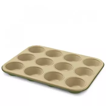 Форма для 12 маффинов, Bake Natural Guardini 35x27 см (39912CARGNAM)