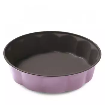 Форма для торта Fiorella сиреневая, Bon Ton Guardini 28 см (70526PKLBHEE)