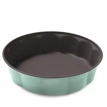 Форма для торта Fiorella зеленая, Bon Ton Guardini 28 см (70526PAGBHEE)