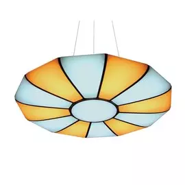 FP2314L WH Подвесная светодиодная люстра с пультом (радио 2.4) Ambrella light Parus