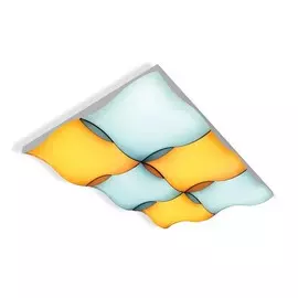 FP2356 WH Потолочная светодиодная люстра с пультом (радио 2.4) Ambrella light Parus