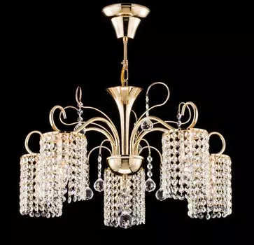 FR1127-PL-05-G Подвесная люстра Freya Leona (FR127-05-G)