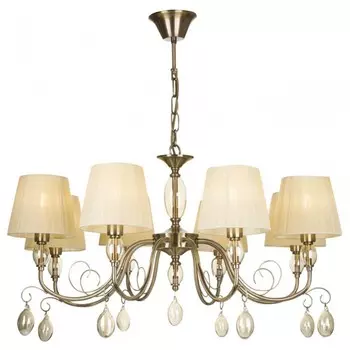 FR2004PL-08BZ Люстра подвесная Freya Peta