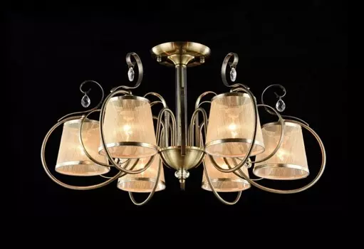 FR2020-PL-06-BZ Потолочная люстра Freya Simone (FR020-06-R)