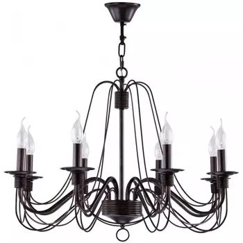 FR2046-PL-08-BR Подвесная люстра Freya Velia (FR046-08-B)