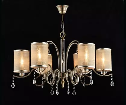 (FR2300-PL-06-BZ) FR300-06-R Подвесная люстра Freya Faust