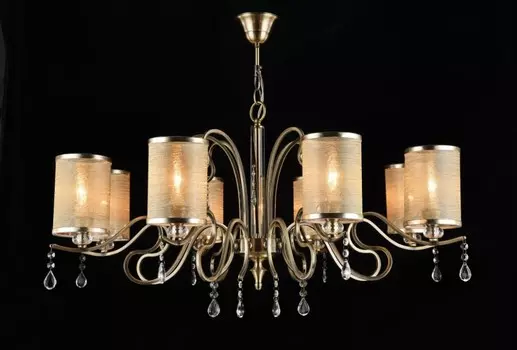 (FR2300-PL-08-BZ) FR300-08-R Подвесная люстра Freya Faust