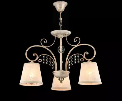 (FR2406-PL-03-WG) FR406-03-W Люстра с двойным креплением Freya Lorette