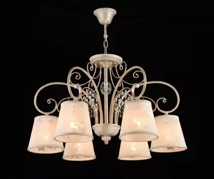 FR2406-PL-06-WG Люстра с двойным креплением Freya Lorette (FR406-06-W)