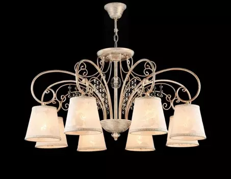 FR2406-PL-08-WG Люстра с двойным креплением Freya Lorette (FR406-08-W)