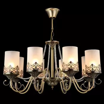 FR2563-PL-08-BZ Подвесная люстра Freya Sherborne (ARM563-08-R)