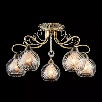 FR2662-PL-05-BZ Потолочная люстра Freya Nella (FR662-05-R)