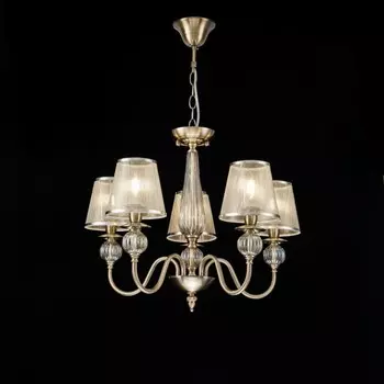 FR2685PL-05BZ Люстра с двойным креплением Freya Inessa