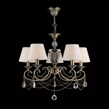 FR2904-PL-05-BZ Подвесная люстра Freya Brossard (FR904-05-R)