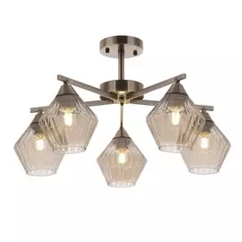 FR5048PL-05BZ Люстра потолочная Freya Anika