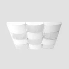 FS1520 WH/SD Потолочная светодиодная люстра с пультом (радио 2.4) Ambrella light Parus