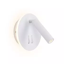 FW251 WH/S Настенный поворотный светодиодный светильник с выключателем Ambrella light Sota