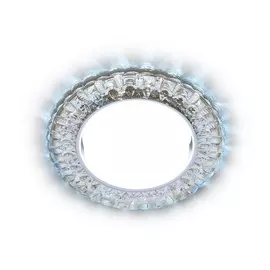 Встраиваемый светильник с LED подсветкой Ambrella light GX53 LED G315 CL/CLD