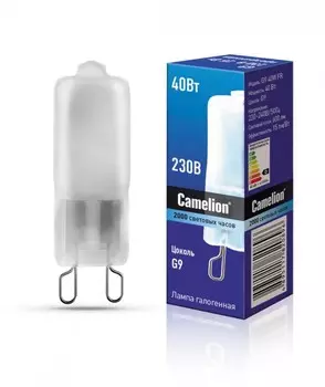 Галогенная лампа G9 40W Camelion G9 40W FR (5556)