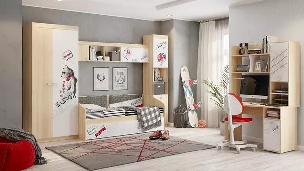 Гарнитур для детской Энерджи Mebelson К1Энерджи.1623