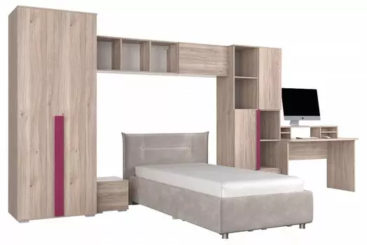 Гарнитур для детской Лайк К106 Mebelson КД106Лайк.2204