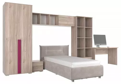 Гарнитур для детской Лайк К57 Mebelson КД57Лайк.2204