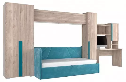 Гарнитур для детской Лайк КД155 Mebelson КД155Лайк.2203