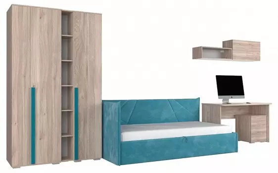 Гарнитур для детской Лайк КД156 Mebelson КД156Лайк.2203