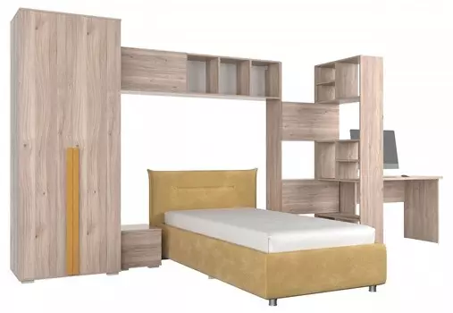 Гарнитур для детской Лайк КД61 Mebelson КД61Лайк.2202