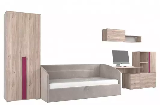 Гарнитур для детской Лайк КД98 Mebelson КД98Лайк.2204