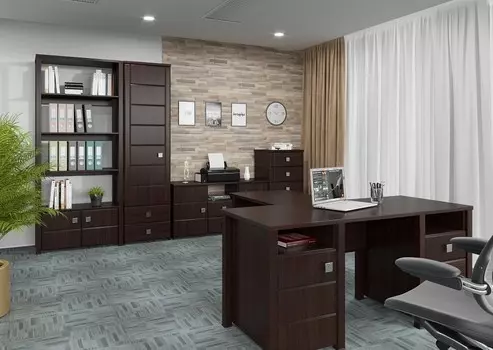 Гарнитур для кабинета Изабель Компасс-мебель