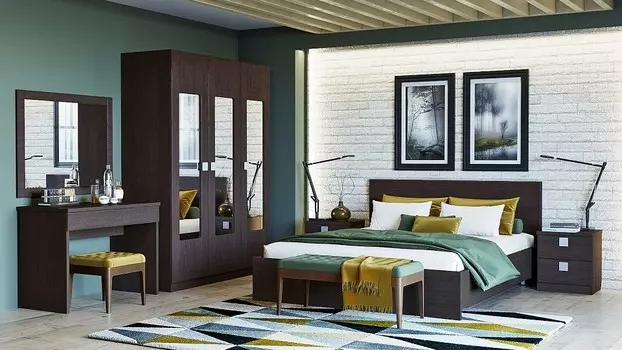 Гарнитур для спальни Анастасия Компасс-мебель