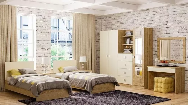 Гарнитур для спальни Анастасия Компасс-мебель